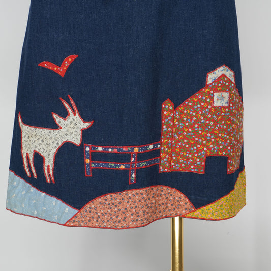 quiltedskirtvintage70spatchworkdenimanimalsfloralembroideredmedium-2.jpg