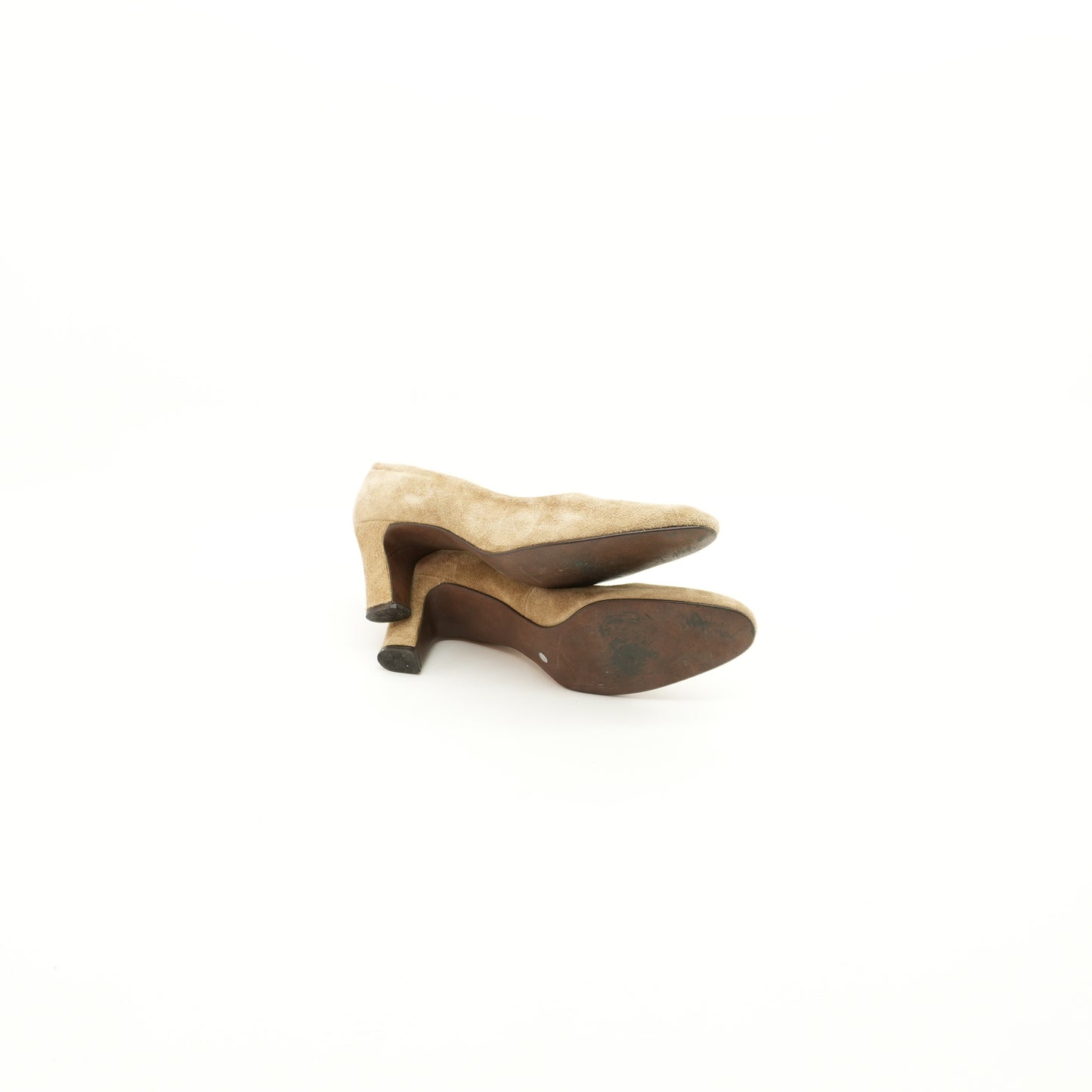 vintagesuedeleatherheelstan1970spumpssize9.5-9.jpg
