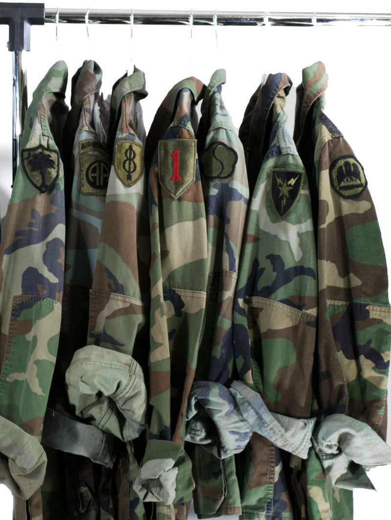 Camo Jacket All Sizes Authentic Army Military Button Down Surplus Shirt Jacket Sizes XS to XL
