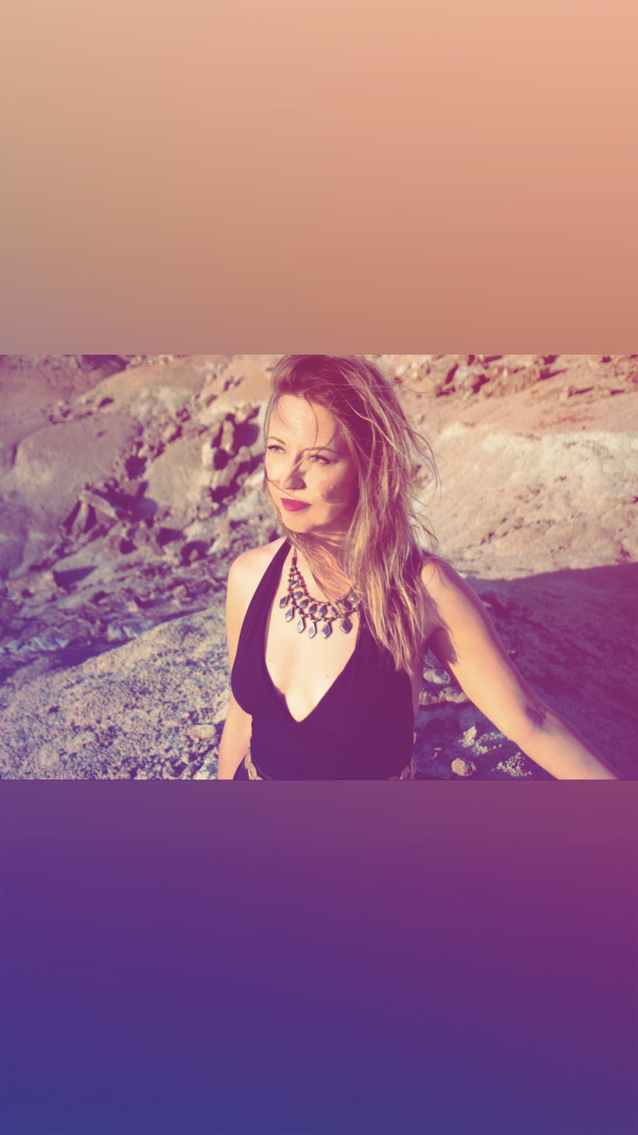 Vintage Boho Necklace Lapis Lazuli Turkish Golden Brass Diamond Pendants Statement Necklace