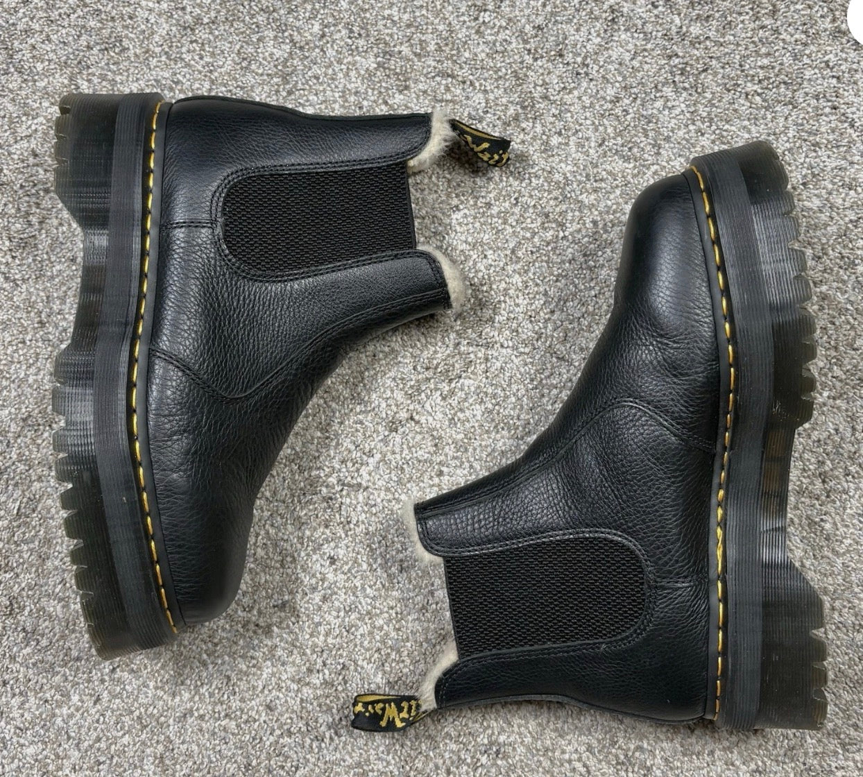 Leather Chelsea Ankle Boots DOC MARTENS Size 10