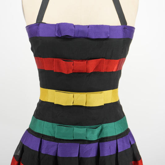 vintage-80s-silk-dress-albert-nipon-colorful-bold-stripe-collectable-rainbow-ribbon-bow-party-dress-2.jpg