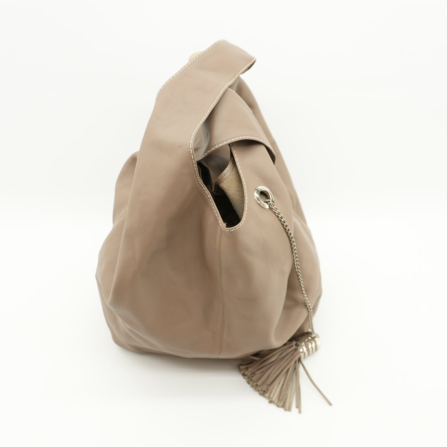 beigeleatherslouchyhobolunchbagsatchellongchainfringe-9.jpg