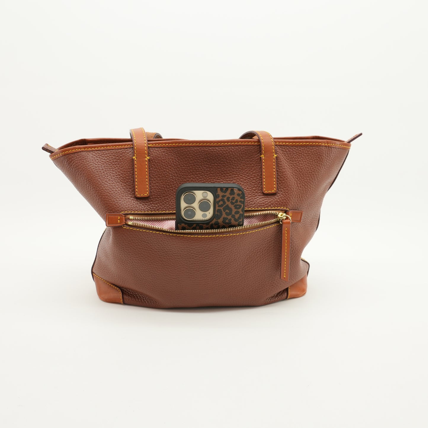 dooney-bourke-brown-leather-tote-bag-large-satchel-shopping-bag-4.jpg