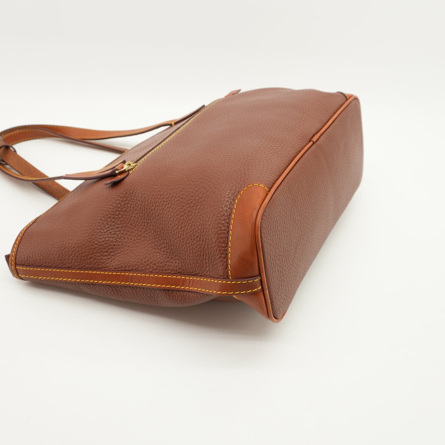dooney-bourke-brown-leather-tote-bag-large-satchel-shopping-bag-15.jpg