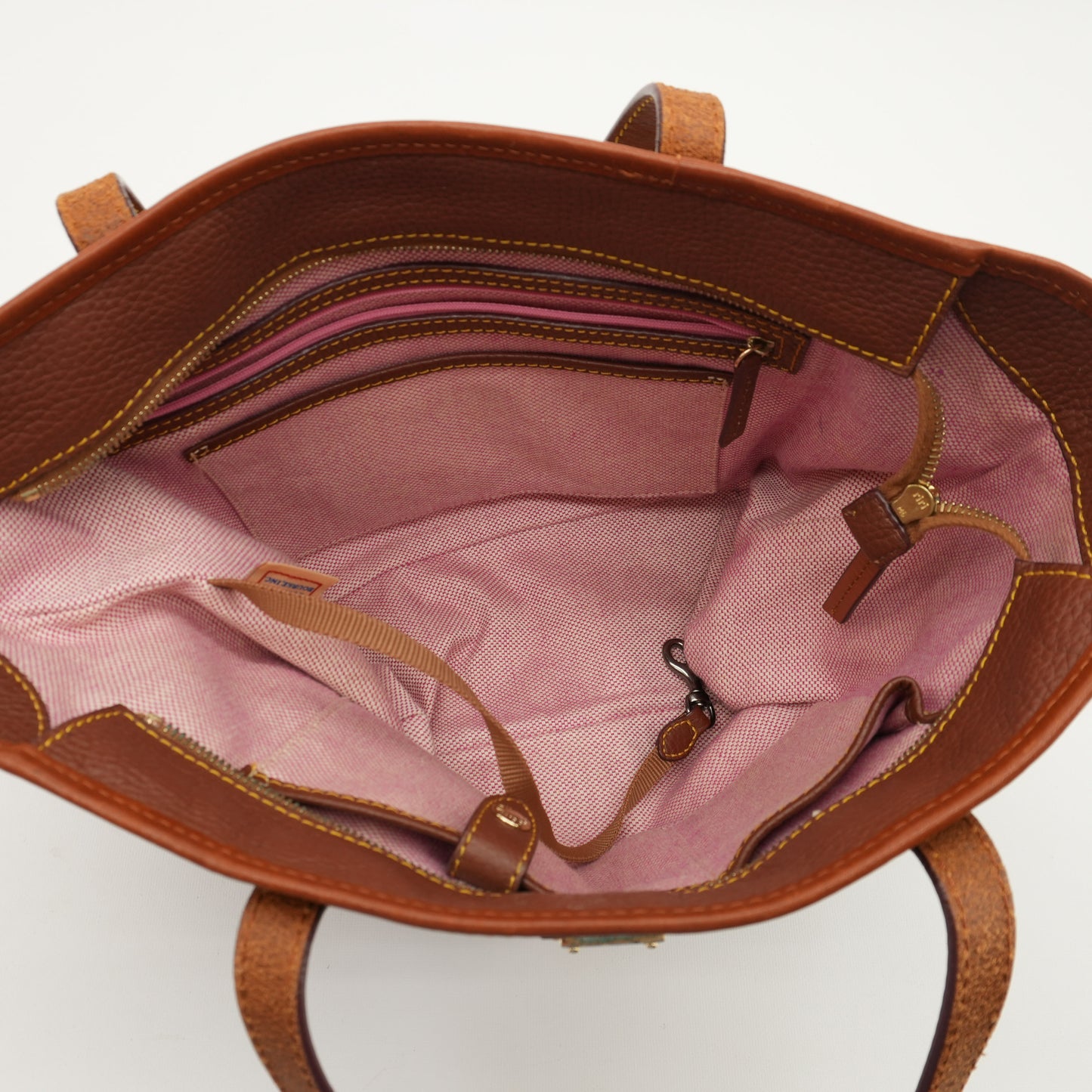 dooney-bourke-brown-leather-tote-bag-large-satchel-shopping-bag-11.jpg