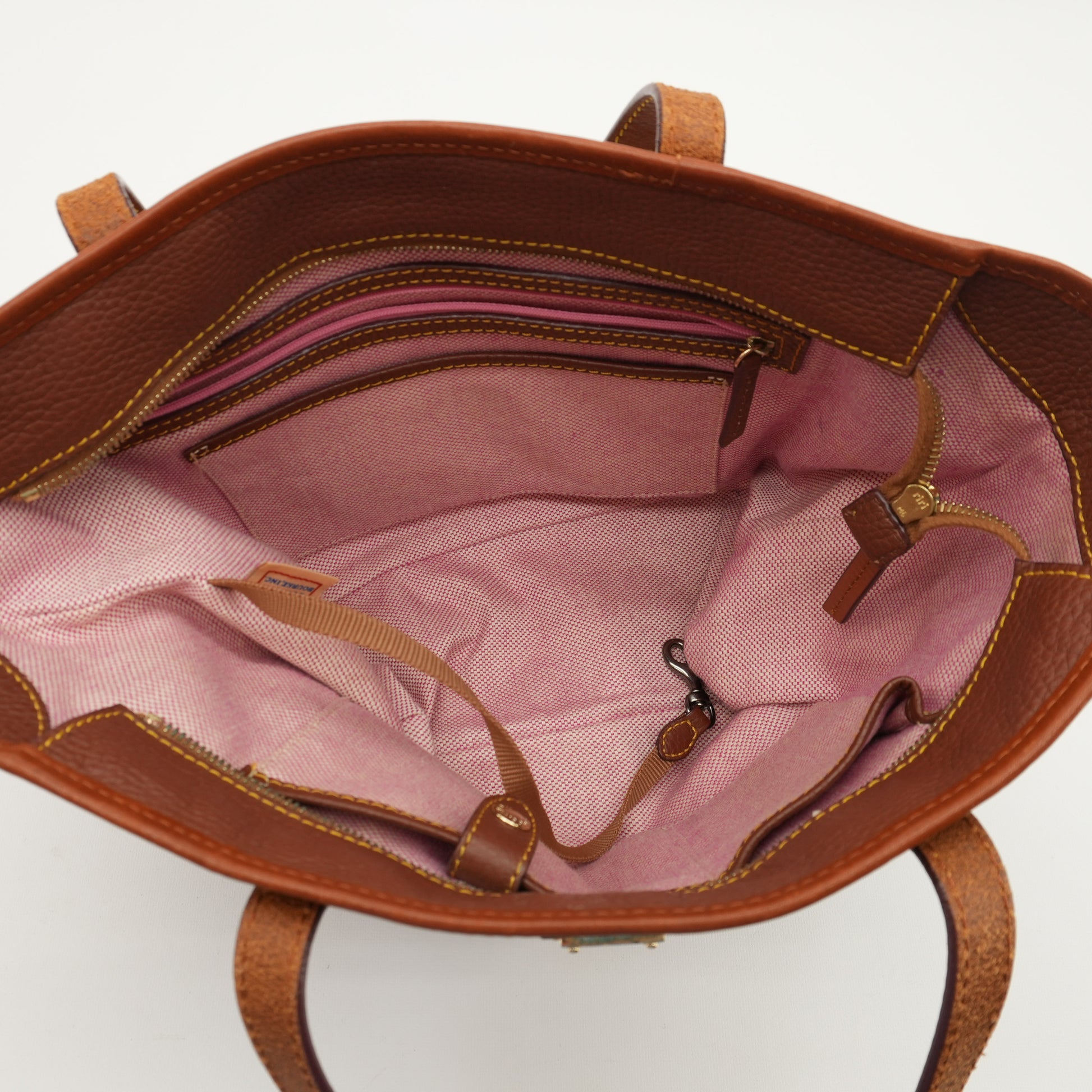 dooney-bourke-brown-leather-tote-bag-large-satchel-shopping-bag-11.jpg