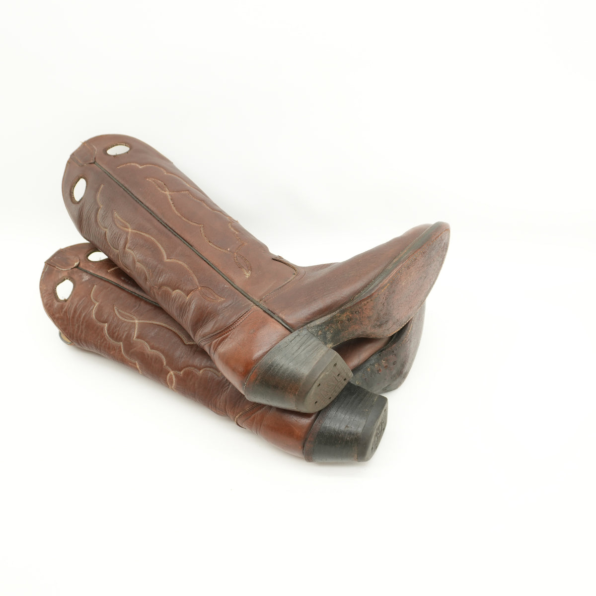tonylamatallcowgirlbootsbrownleatherwesternkneehighcowboybootssize75-8.jpg
