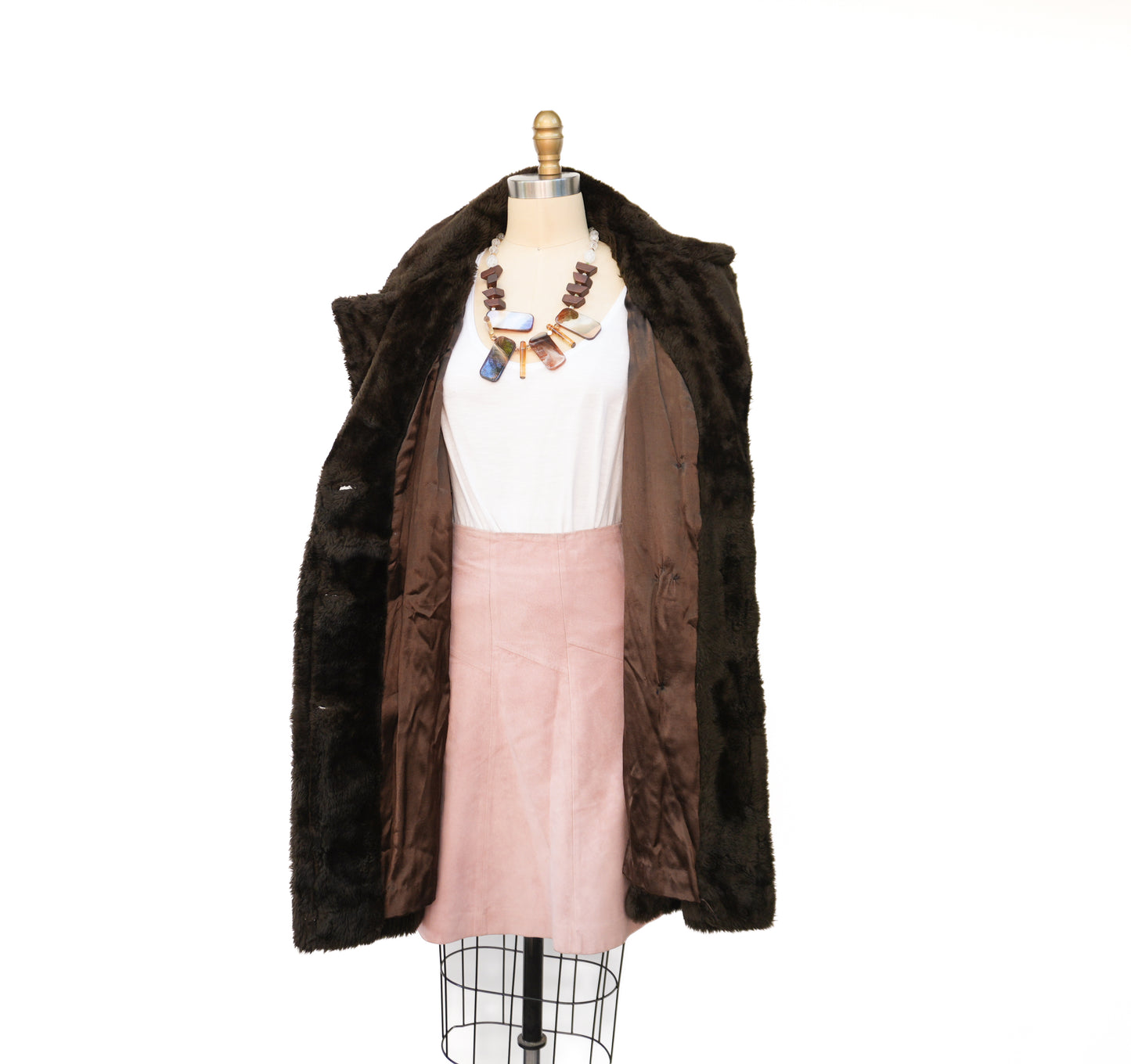 vintagefauxfurcoatbrowndoublebreastedbuttonupwinterjacketwomensmedium-7.jpg