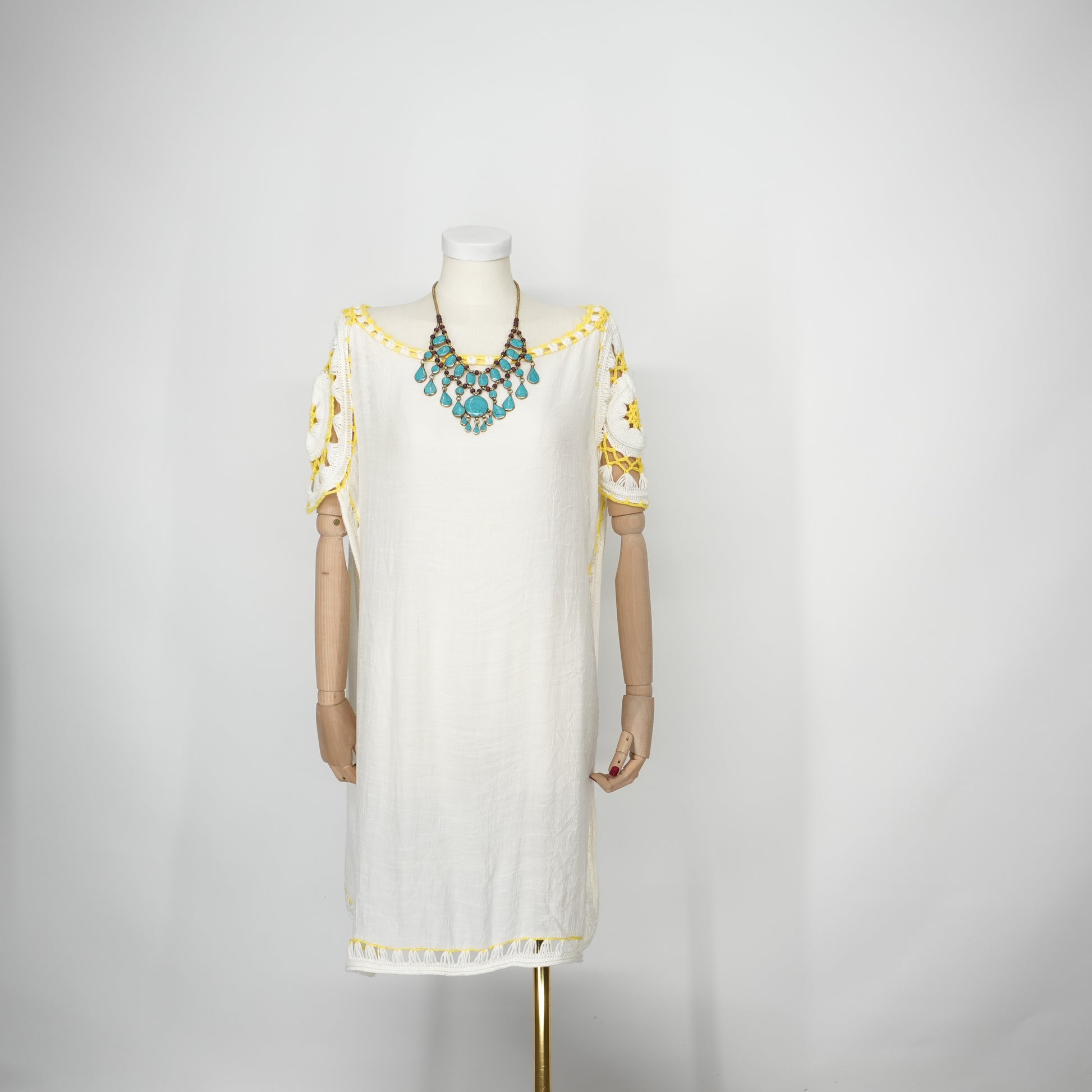 vintage-crochet-cotton-beach-cover-up-tunic-sundress-white-yellow-free-size-3.jpg