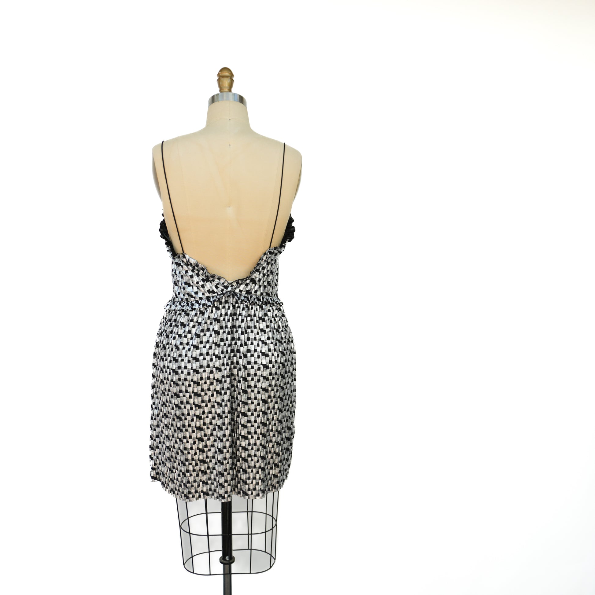 Zara Metallic Party Dress NWT Size Medium FIREGYPSY VINTAGE Zara Metallic Party Dress NWT Size Medium FIREGYPSY VINTAGE