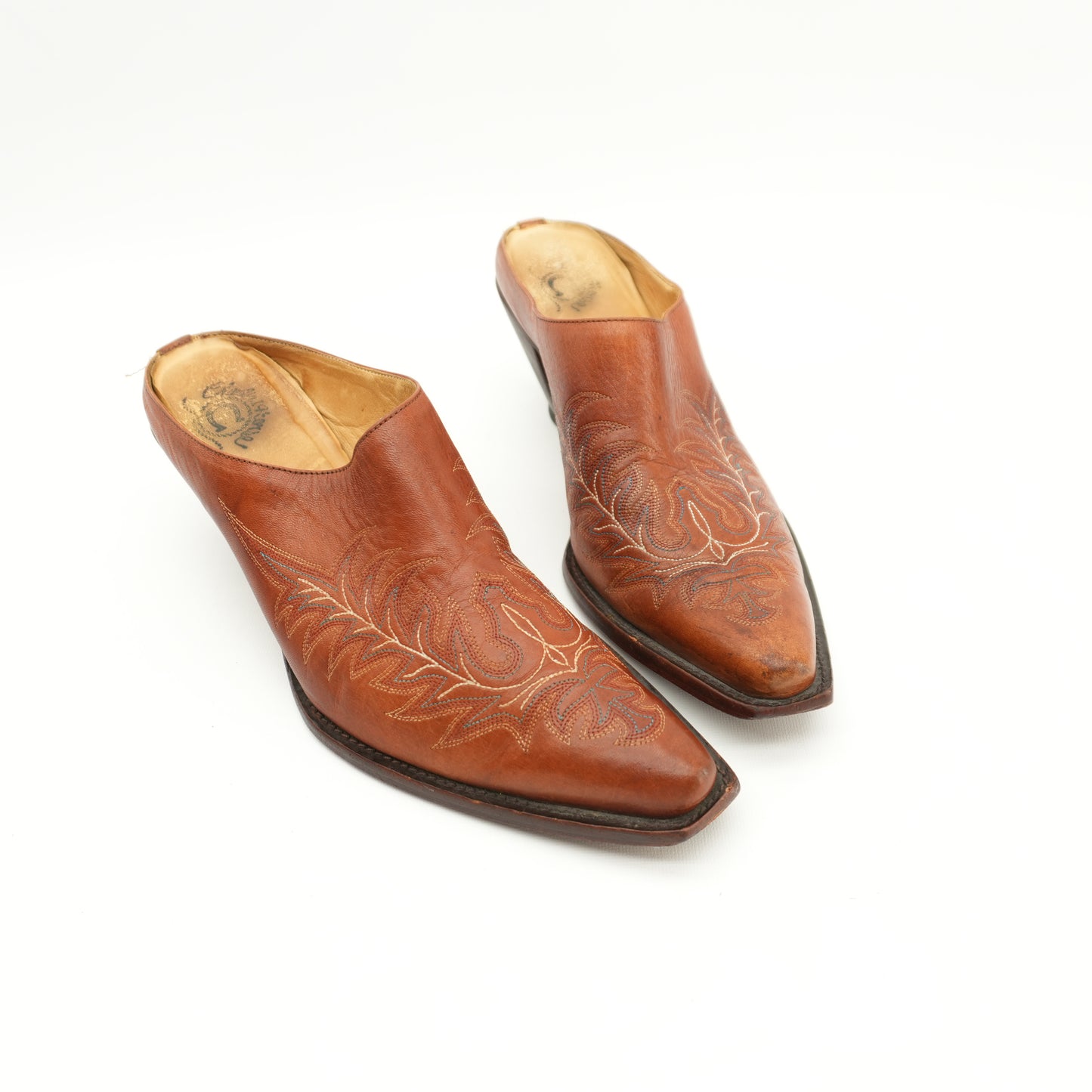 vintagecowgirlbootssize10lucchesepointedtoesouthwesternmules-3.jpg
