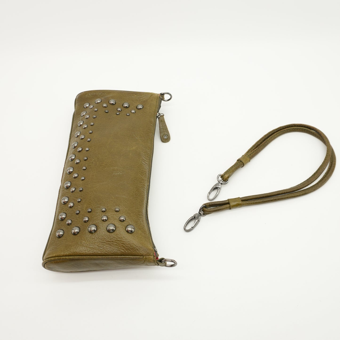 olivegreenstuddedleathershoulderbagconvertibleclutch-4.jpg