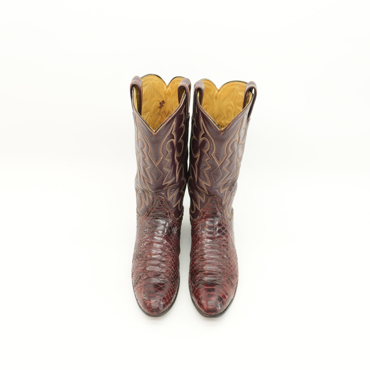 vintagetonylama70ssnakeskinburgundymarooncowboybootssize8-13.jpg