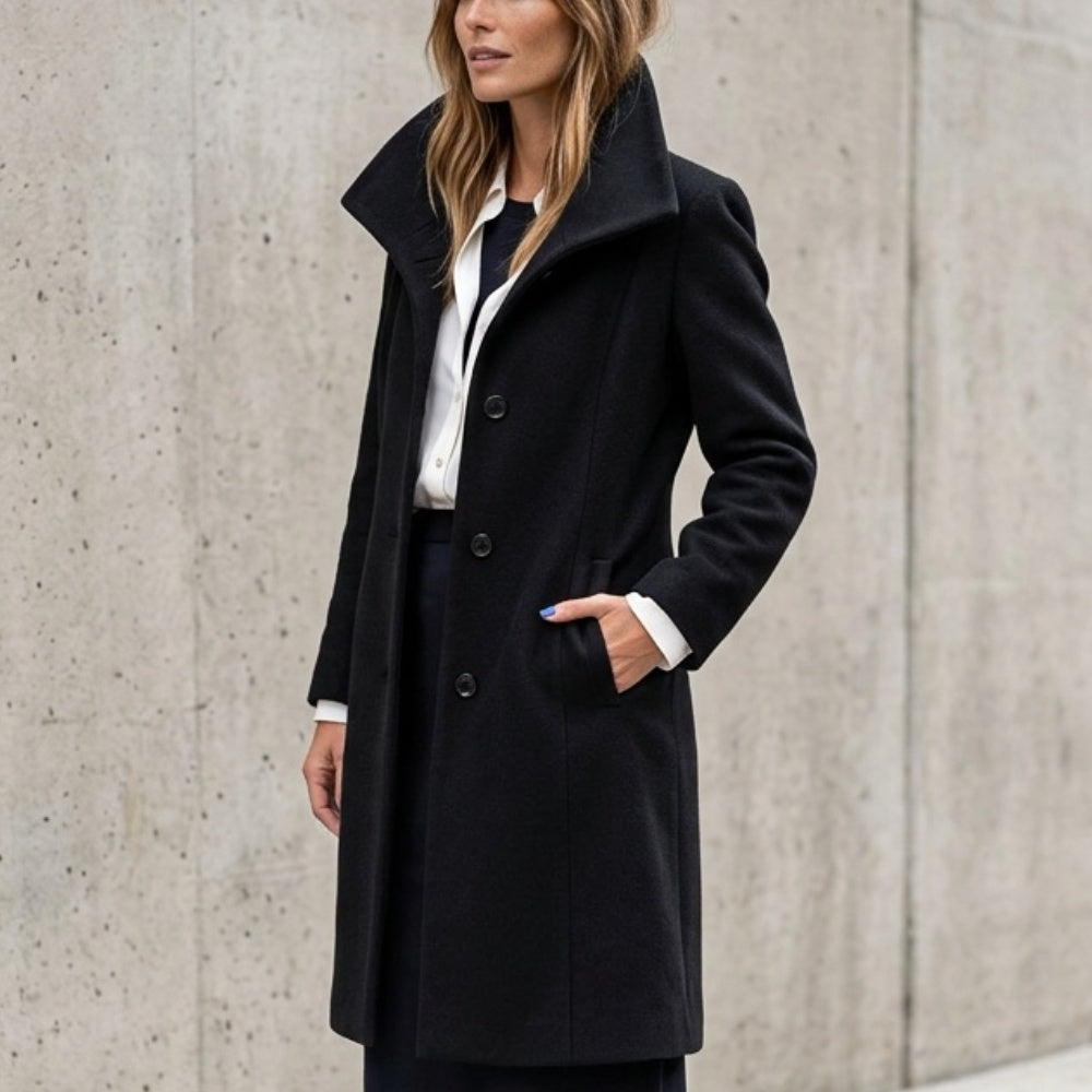 vintagewoolcoatblackwidecollarpeacoatwinterdressjacketmedium-18.jpg