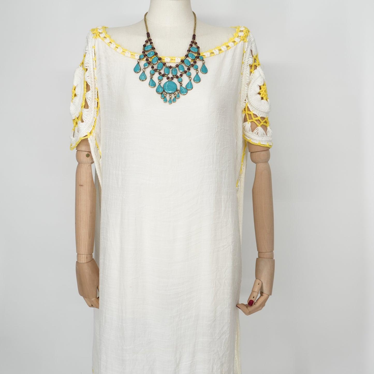 vintage-crochet-cotton-beach-cover-up-tunic-sundress-white-yellow-free-size-8.jpg