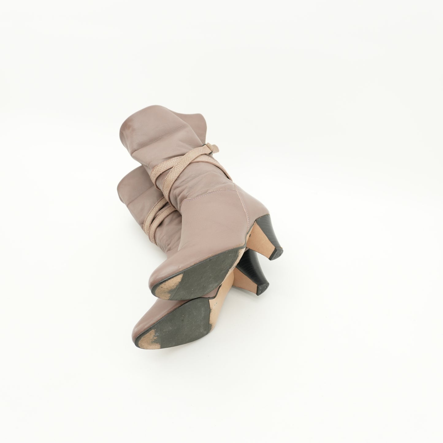 grayboots75avantgardeartbootsvintagegray80sslouchheelbeltedsnakebooties-12.jpg
