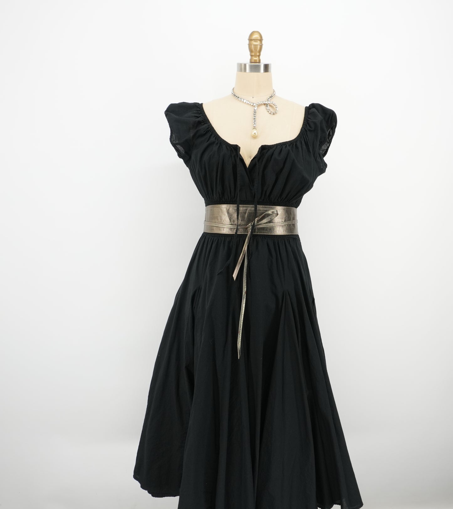 blackcottonsundresspuffsleeveromanticparisstylepoplindress-10.jpg
