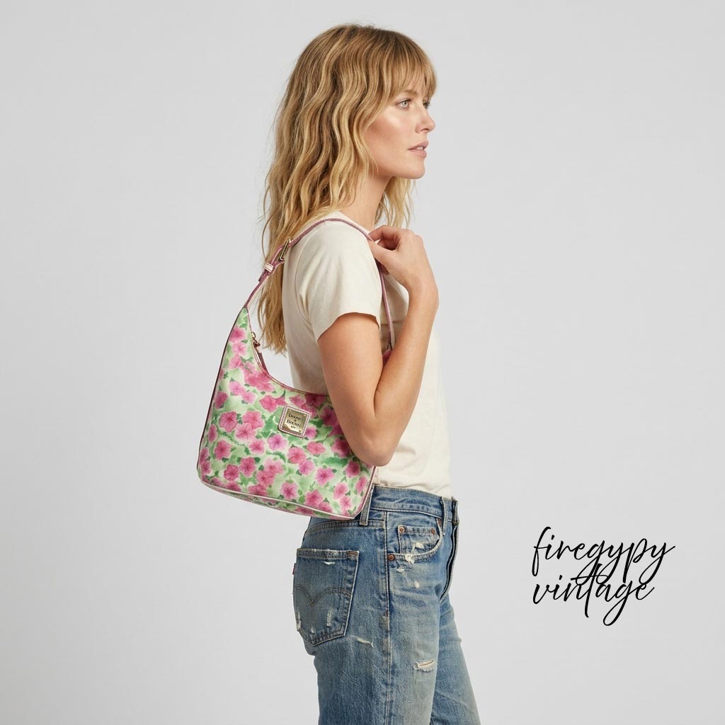 dooneybourkey2kfloralsatchelbagpinkgreenwhiteleathervintage-10.jpg