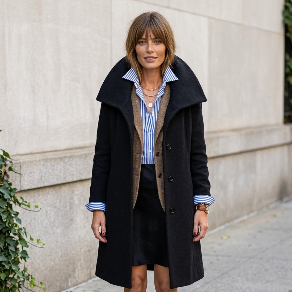 vintagewoolcoatblackwidecollarpeacoatwinterdressjacketmedium-12.jpg