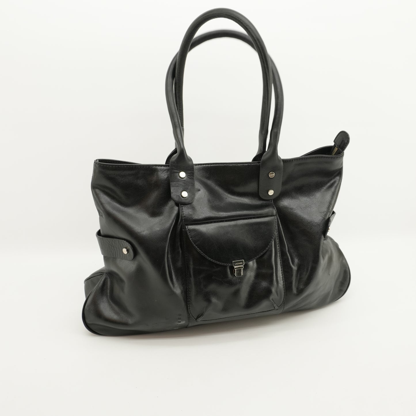 black-leather-shoulder-bag-large-tote-handbag-weekender-travel-school-bag-8.jpg