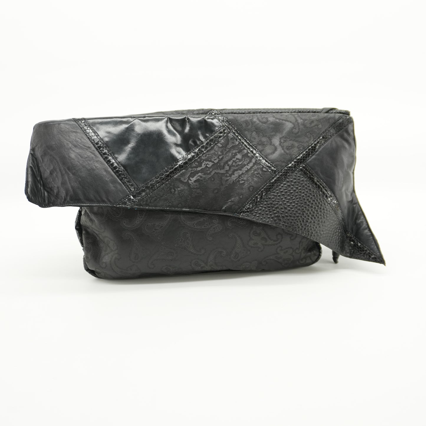 vintage-80s-glam-avant-garde-black-leather-paisley-patent-clutch-3.jpg
