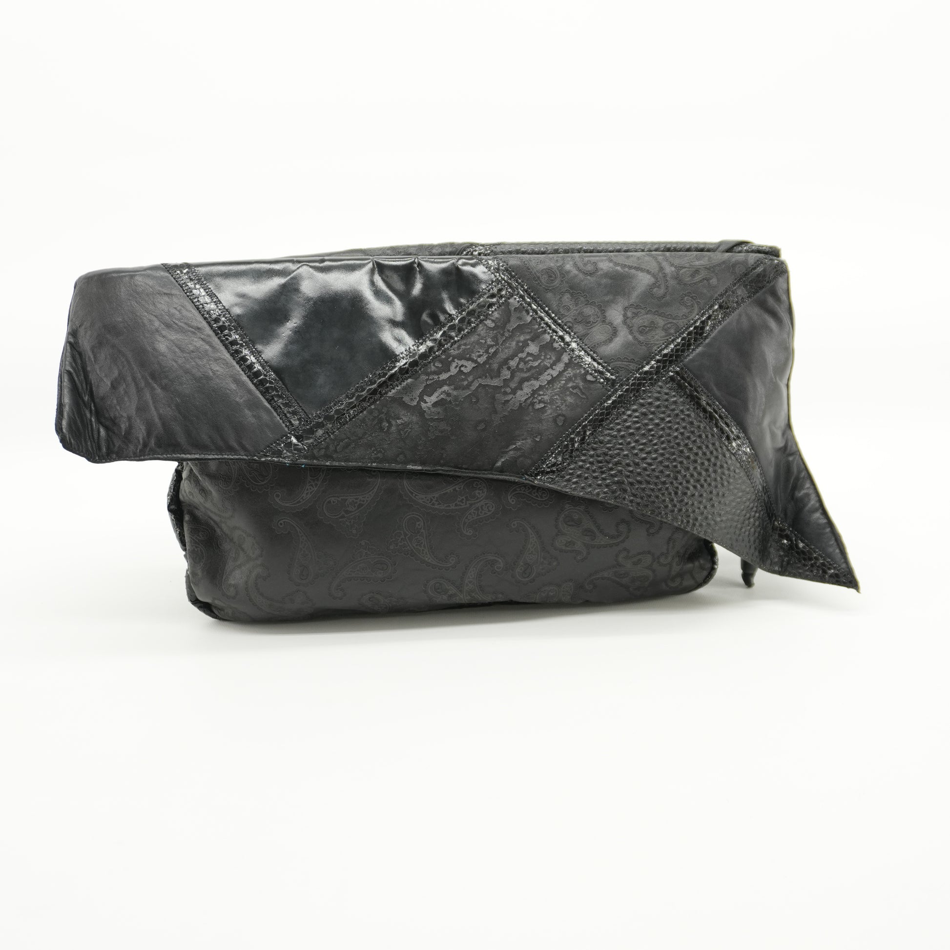 vintage-80s-glam-avant-garde-black-leather-paisley-patent-clutch-3.jpg