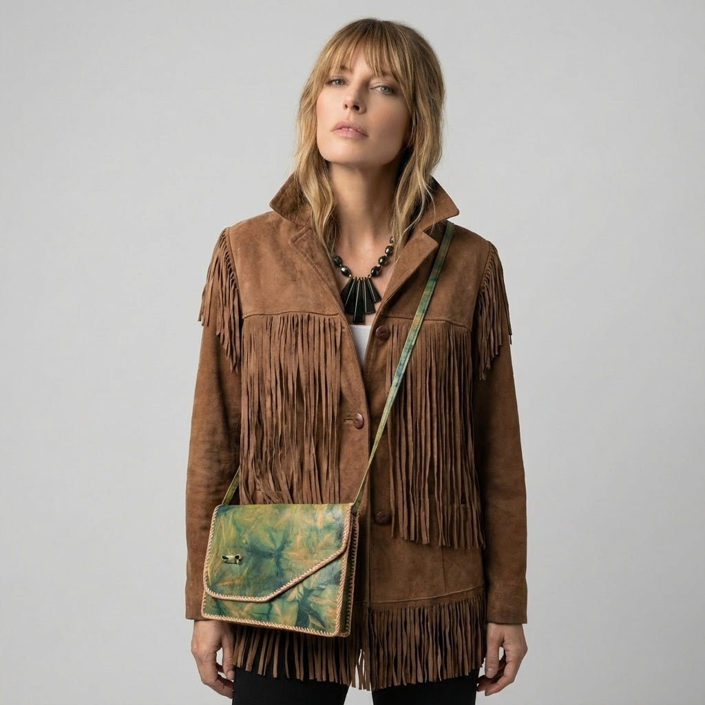 brown-suede-fringe-jacket-with-green-crossbody-bag-2.jpg