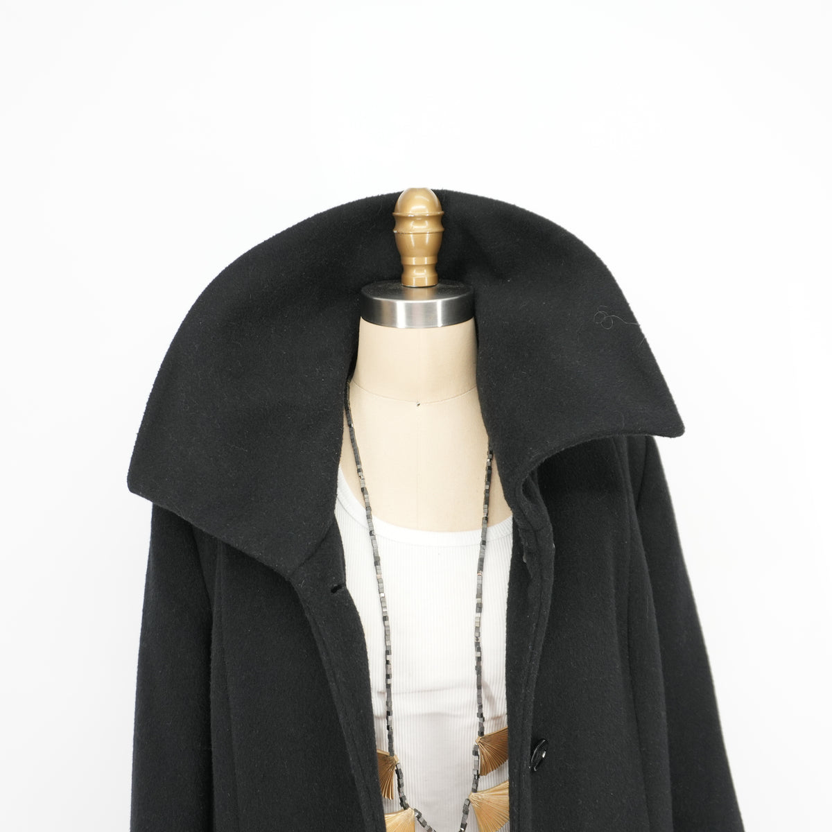 vintagewoolcoatblackwidecollarpeacoatwinterdressjacketmedium-9.jpg