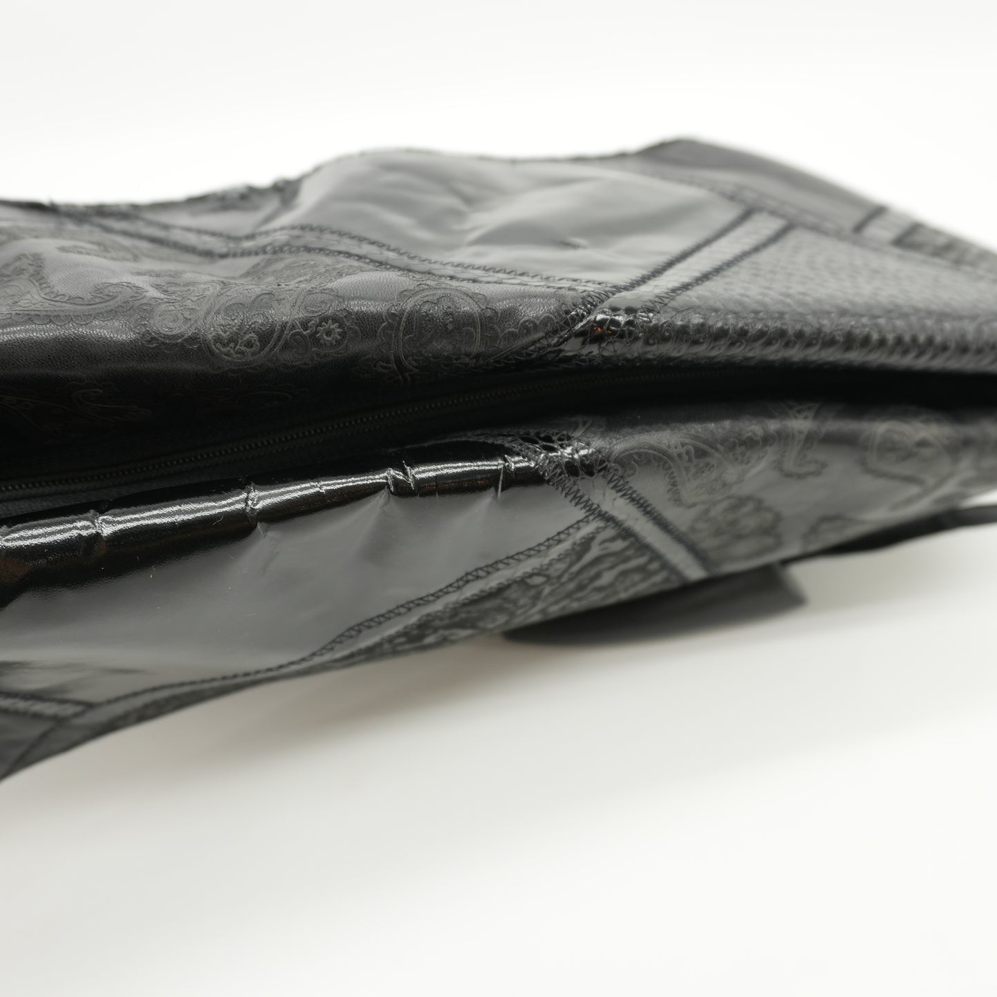 vintage-80s-glam-avant-garde-black-leather-paisley-patent-clutch-6.jpg