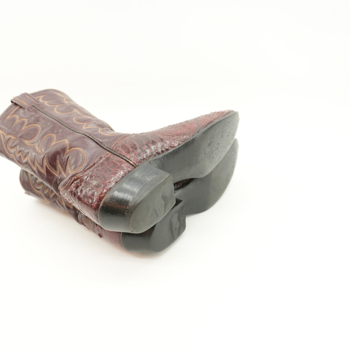 vintagetonylama70ssnakeskinburgundymarooncowboybootssize8-11.jpg