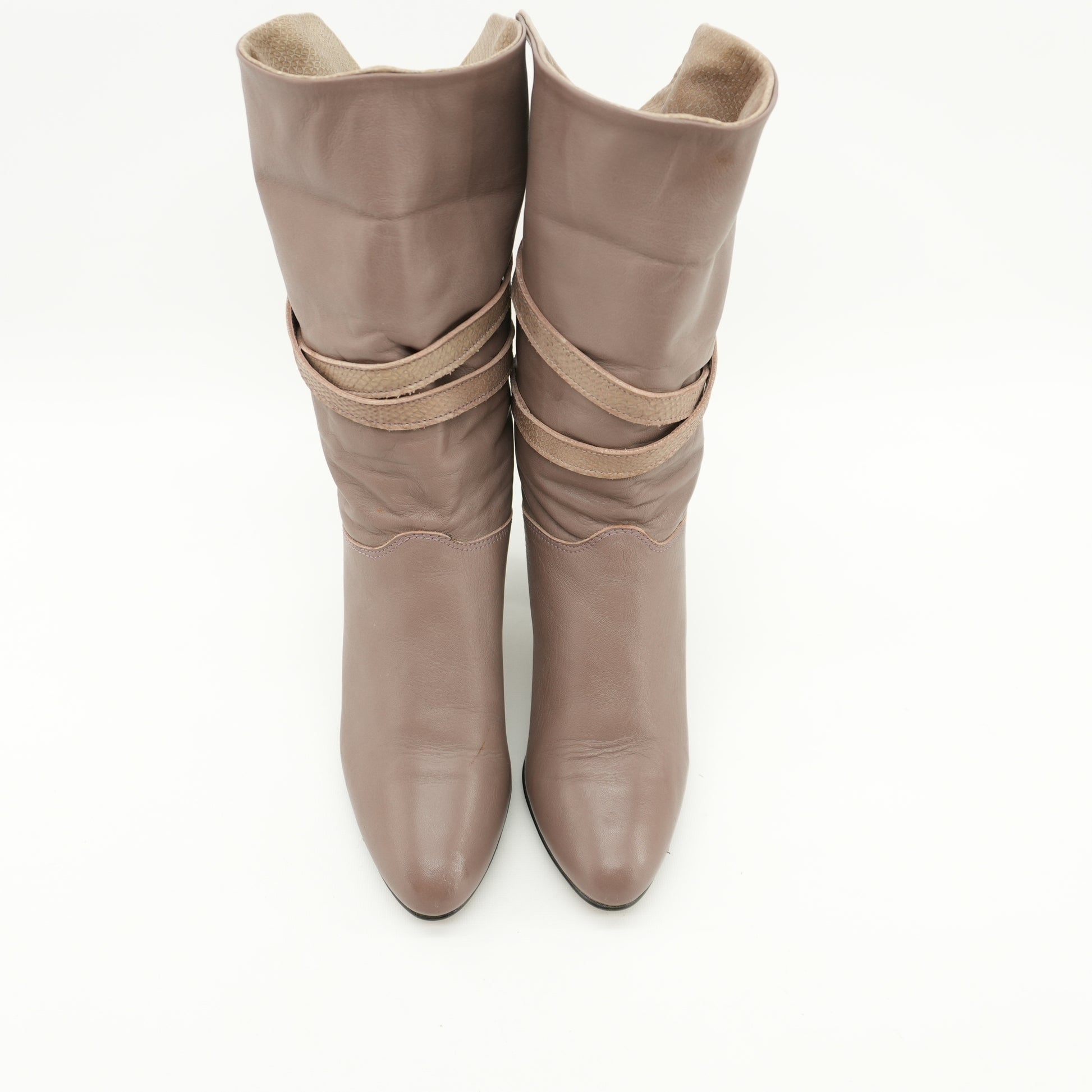 grayboots75avantgardeartbootsvintagegray80sslouchheelbeltedsnakebooties-3.jpg