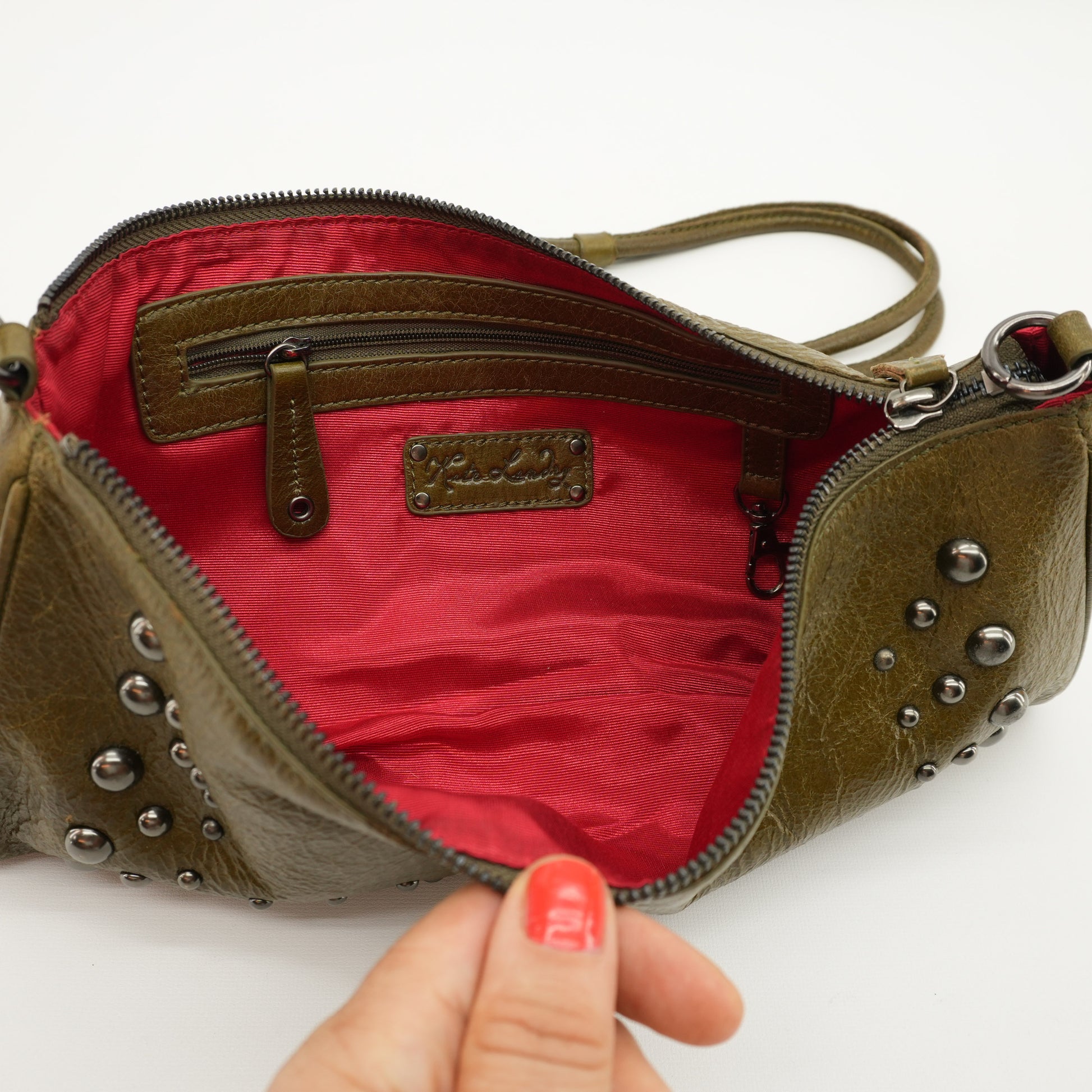 olivegreenstuddedleathershoulderbagconvertibleclutch-8.jpg