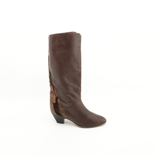 vintage-80s-glam-art-deco-revival-brown-leather-boots-with-lizard-skin-details.jpg