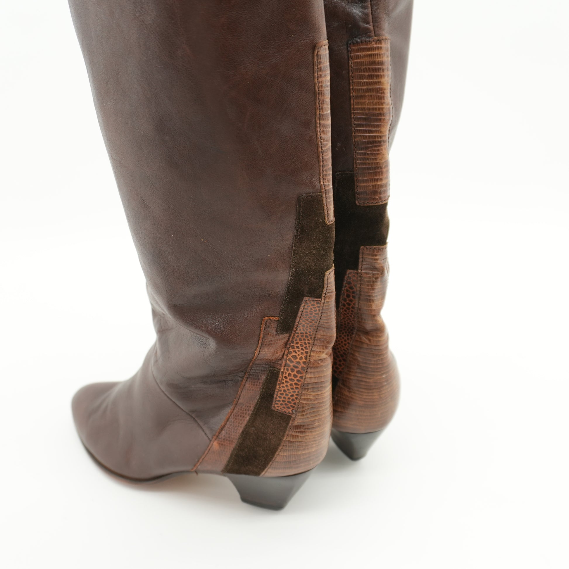 vintage-80s-glam-art-deco-revival-brown-leather-boots-with-lizard-skin-details-4.jpg