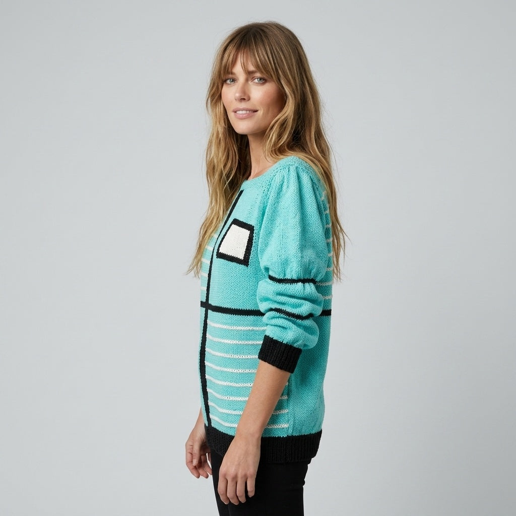 handmade-cotton-rayon-turquoise-aqua-abstract-geometric-sweater-2.jpg
