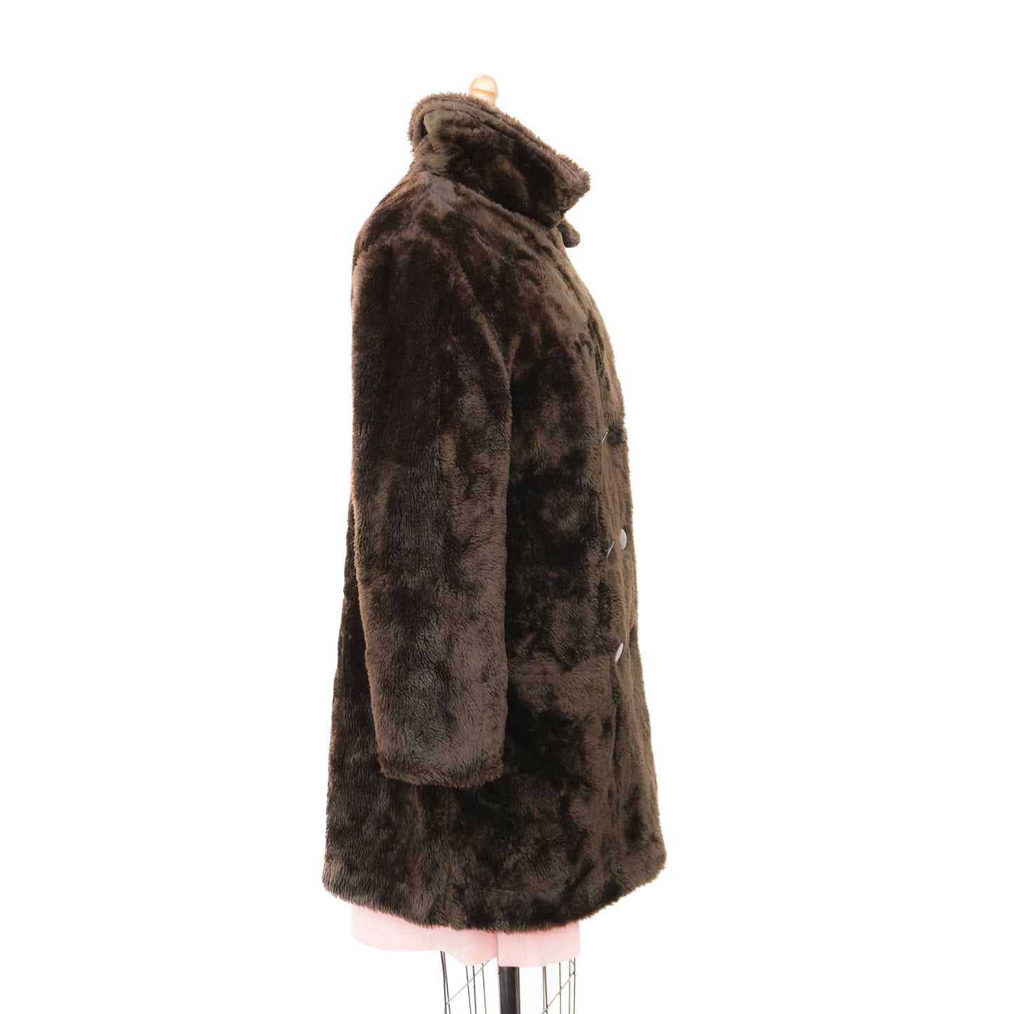 vintagefauxfurcoatbrowndoublebreastedbuttonupwinterjacketwomensmedium-8.jpg