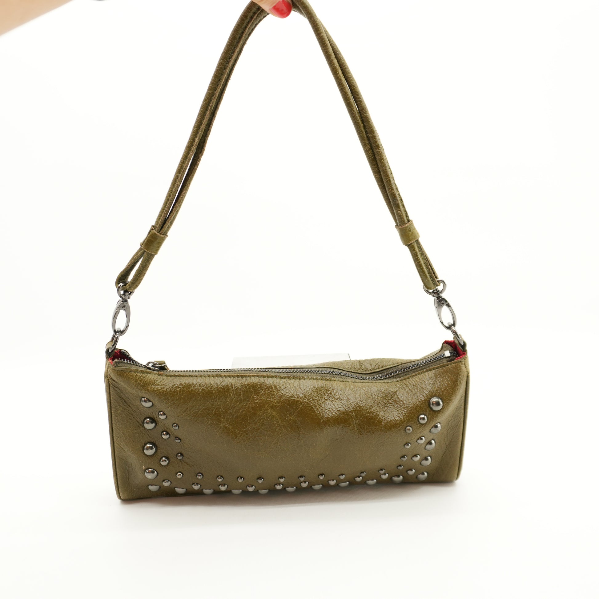 olivegreenstuddedleathershoulderbagconvertibleclutch-10.jpg