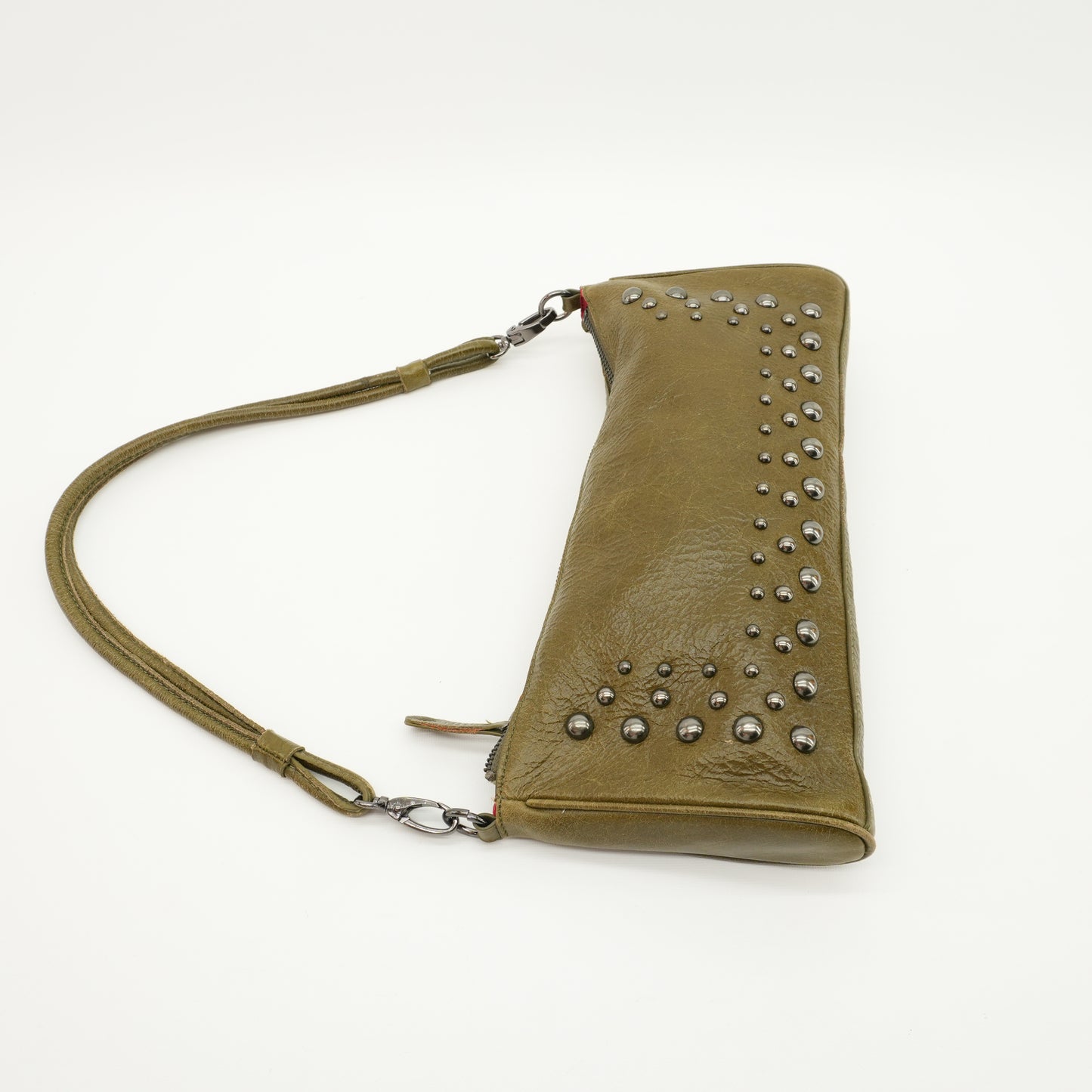 olivegreenstuddedleathershoulderbagconvertibleclutch-7.jpg