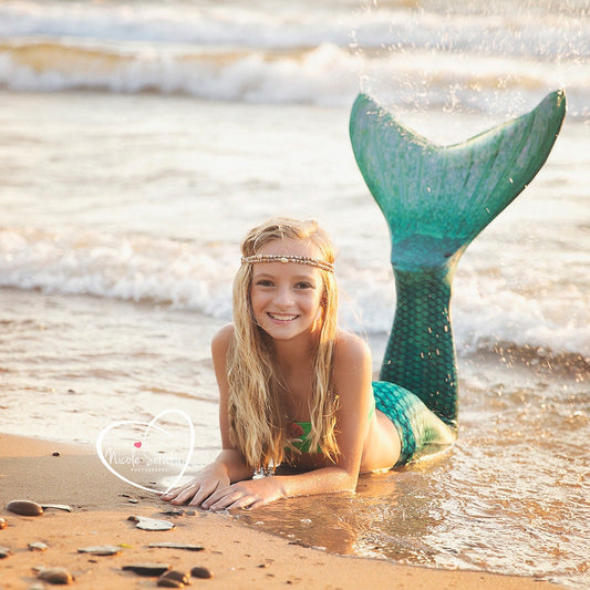 Mermaid Crown Seashell Headband Flapper Hawaiian Ocean Head Piece