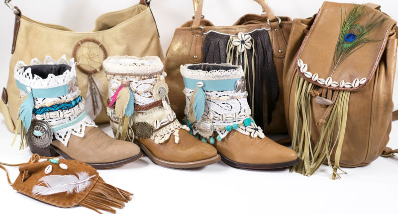 Decorated Cowboy Boots Sizes 5-12 Embellished CUSTOM-MADE Short Booties Summer Festival Boho Ankle Boots All Sizes