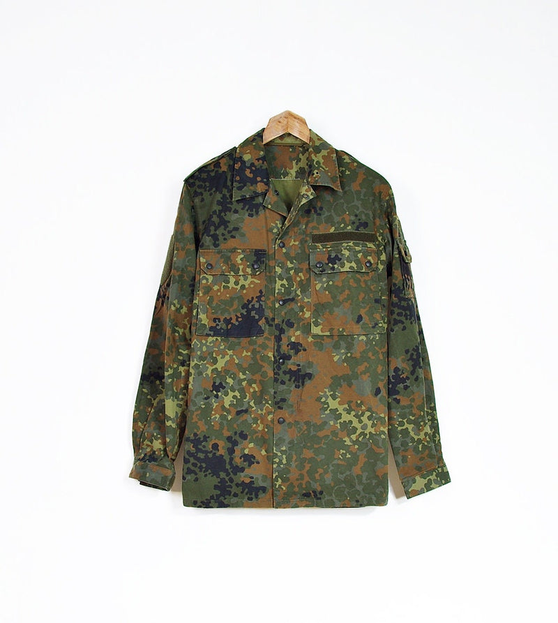 SURPLUS Camo Jacket Grunge Gamer Vintage EURO Camouflage Jacket Sizes Small Medium