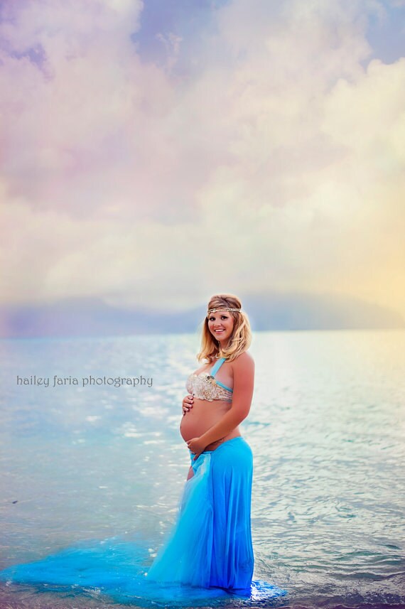 Seashell Headband Mermaid Crown Festival Flapper Wedding Hawaiian Ocean Pretty Hair Headpiece