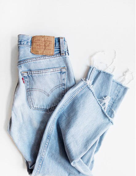 Levi's custom top made jeans