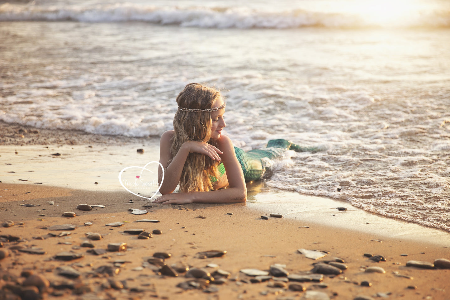 Mermaid Crown Seashell Headband Flapper Wedding Hawaiian Ocean Headpiece Beach Hair