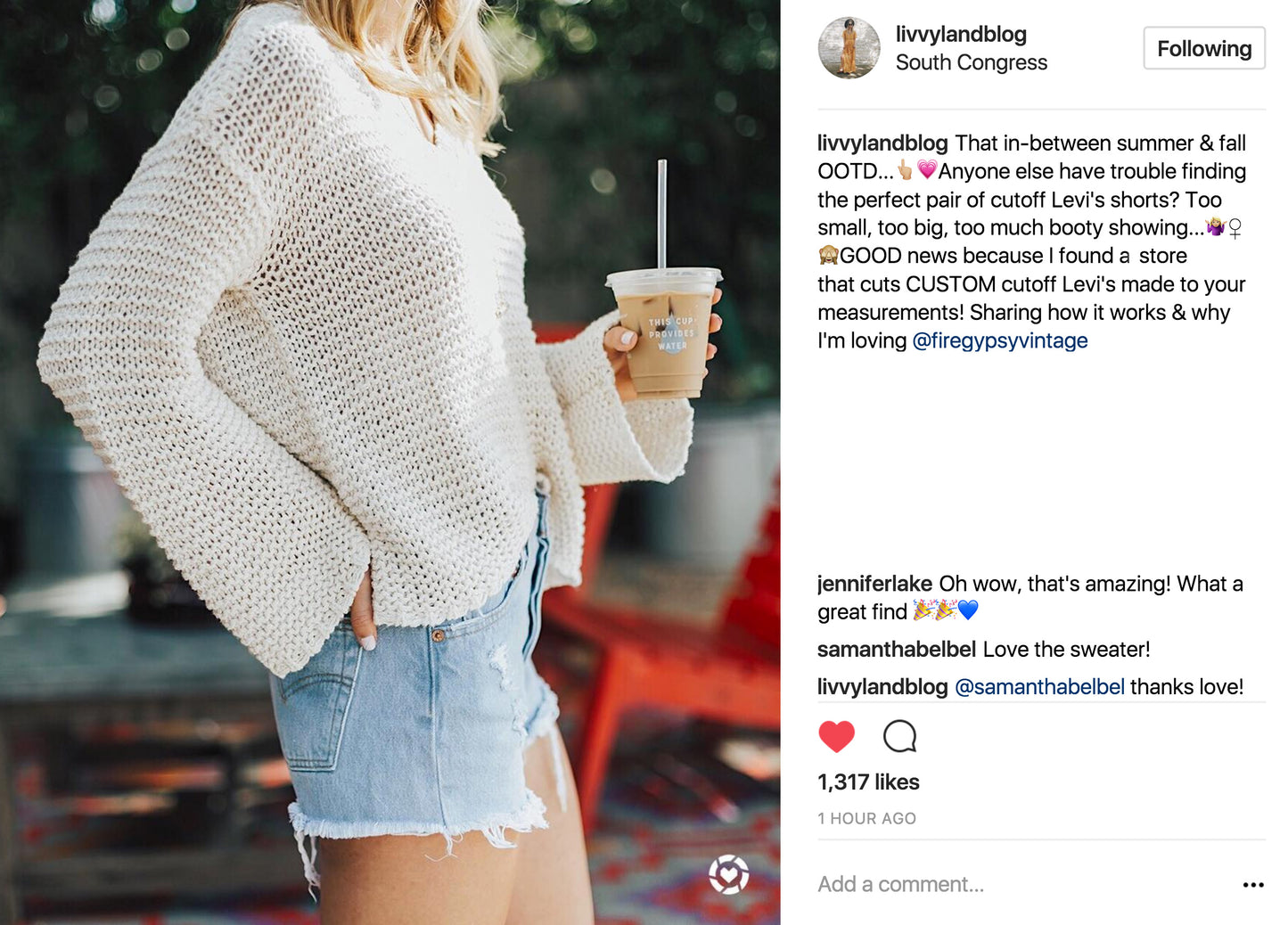 Vintage LEVI Shorts Denim Cutoff CUSTOM FIT Button Fly 501s OR Zip Fly Levis