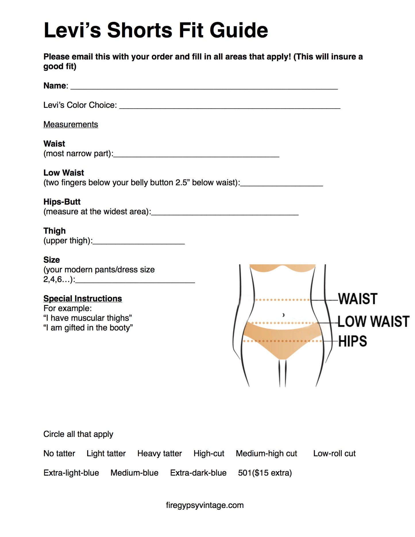 Vintage Black LEVI Shorts Denim Cutoff CUSTOM-FIT Jean Shorts