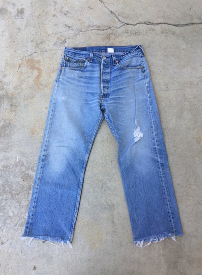 Vintage LEVI'S Boyfriend Jeans In Your Size Denim Levi Highwaist Vintage Distressed Jeans