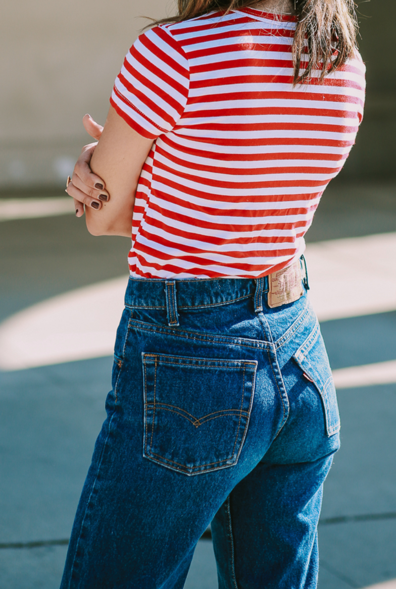 Vintage LEVI'S Boyfriend Jeans In Your Size Denim Levi Highwaist Vintage Distressed Jeans