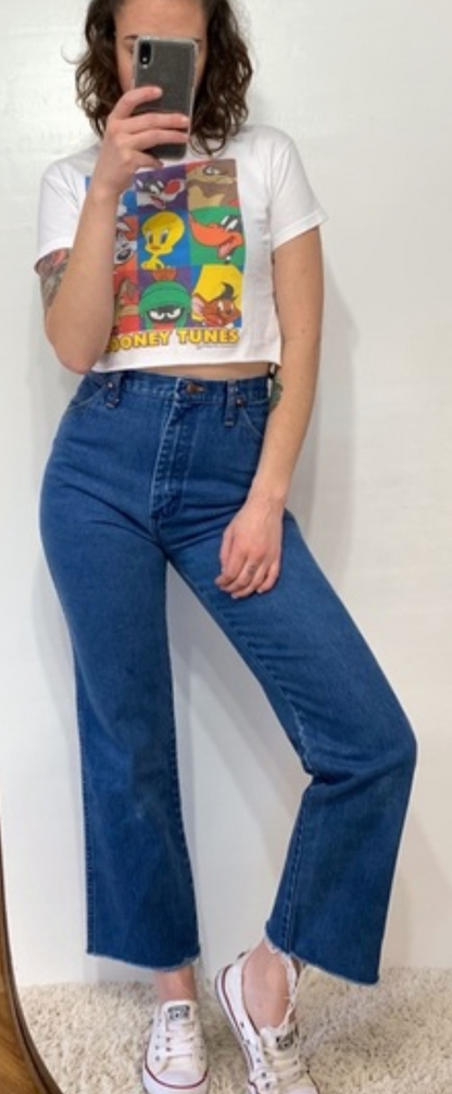 Vintage WRANGLER Jeans High Waist Denim All Sizes Custom Fit